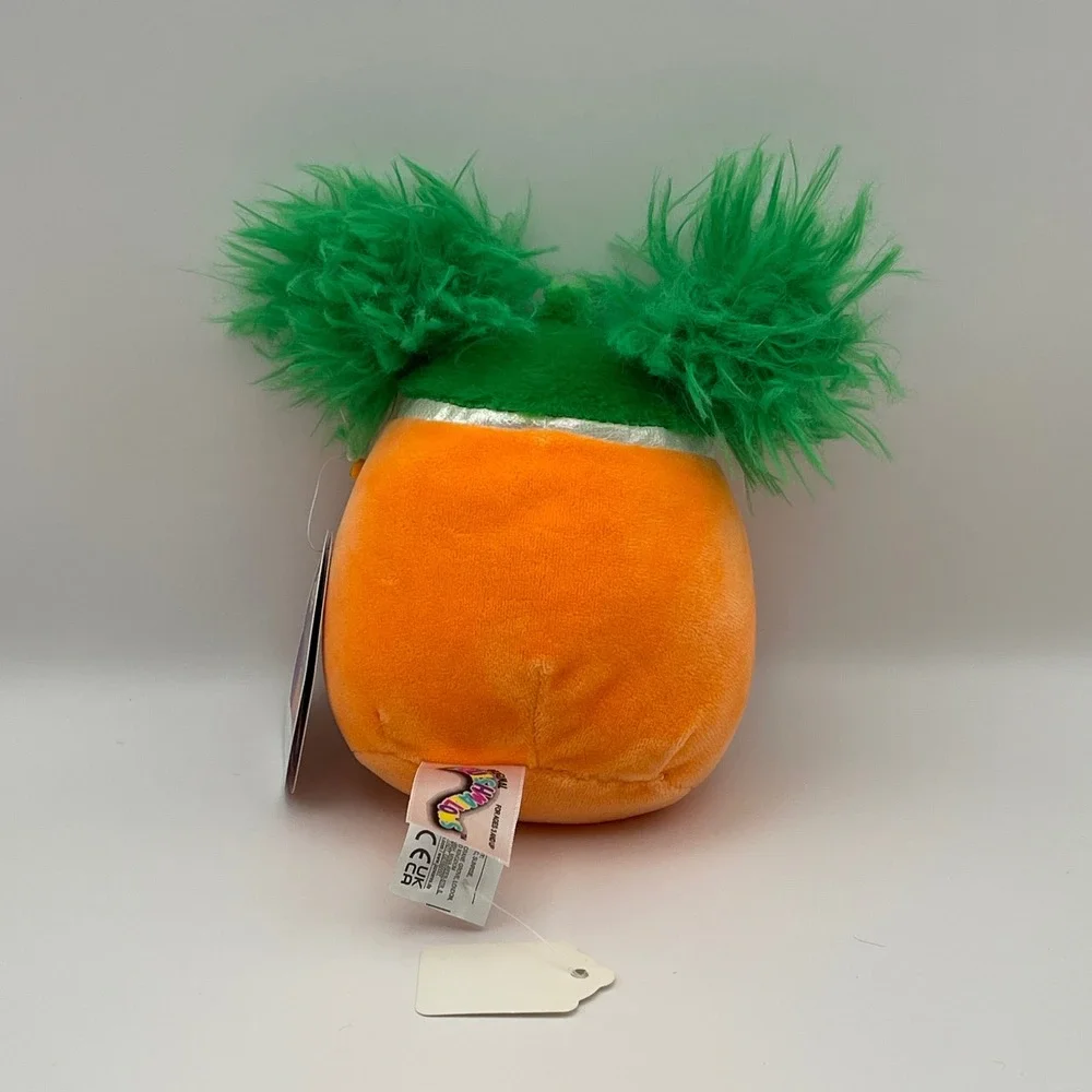 Kellytoy Squishmallows Paige Pumpkin Halloween‎ Plush Stuffed Toy 4.5 inches NWT